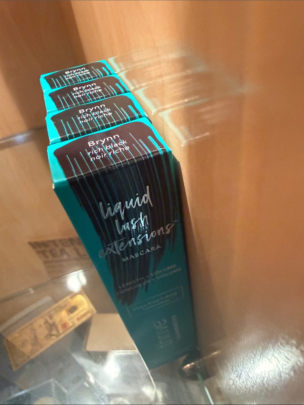 thrive causemetics tubing Mascaras (4) in Rich Black with Teal Tube